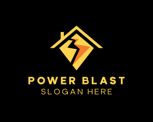 Lightning Power Supply logo design