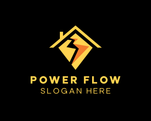 Lightning Power Supply logo design