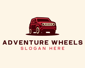 4wd - Car SUV Garage logo design