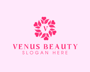 Natural Heart Beauty Spa logo design