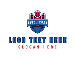 League - Varsity Baseball League logo design
