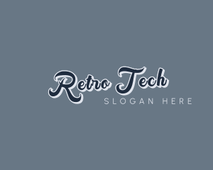 Vintage Retro Business logo design