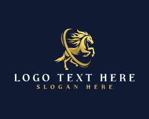 Polo - Premium Horse Equine logo design