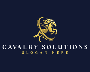 Cavalry - Premium Horse Equine logo design