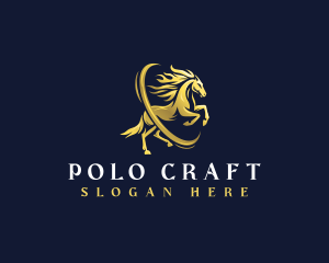 Polo - Premium Horse Equine logo design