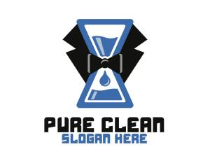 Formal Suit Cleaning logo design