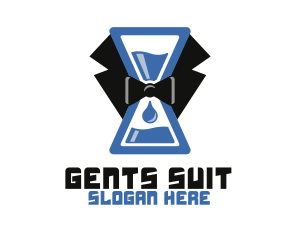 Formal Suit Cleaning logo design