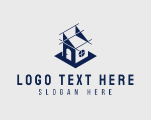 Residence - Home Architecture Builder logo design