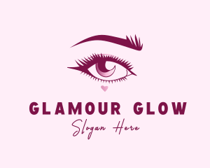 Cosmetic - Woman Eyelashes Cosmetic logo design