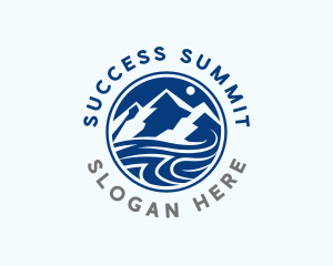 Summit Mountain Adventure logo design