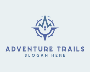 Mountain Adventure Navigation logo design