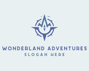 Mountain Adventure Navigation logo design