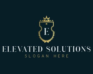 High End Regal Wedding logo design