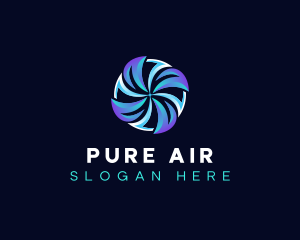 Air Cooling Turbine logo design