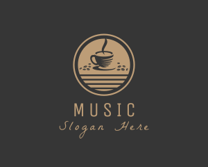 Coffee Bean Cup Logo