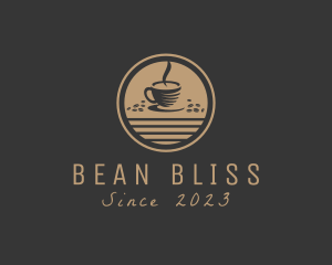 Coffee Bean Cup logo design