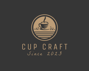 Coffee Bean Cup logo design