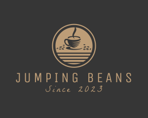 Coffee Bean Cup logo design