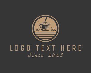 Arabica - Coffee Bean Cup logo design