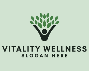 Eco Plant Wellness  logo design