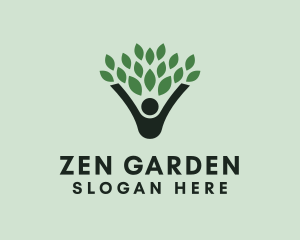 Eco Plant Wellness  logo design