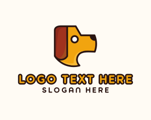 Puppy Dog Pet Logo