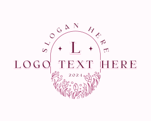 Elegant Flower Boutique Logo