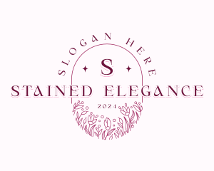 Elegant Flower Boutique logo design