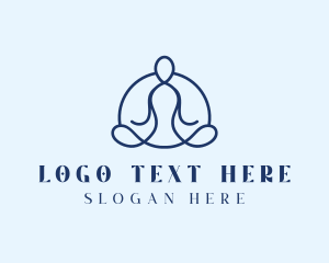Zen - Wellness Yoga Meditation logo design