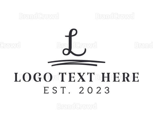 SImple Business Signature Logo