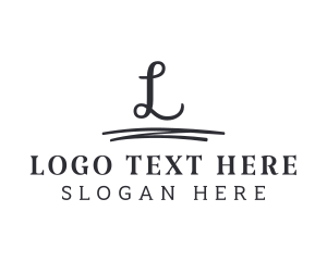 SImple Business Signature Logo