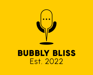 Speech Bubble Broadcast logo design