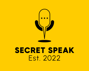 Speech Bubble Broadcast logo design