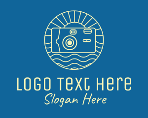 Picture - Summer Photography Camera logo design