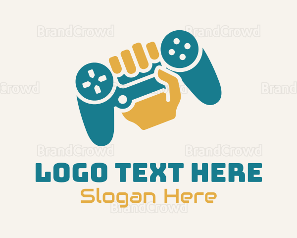 Gamer Hand Controller Logo