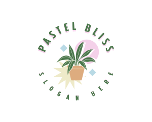 Pastel - Pastel Garden Plant logo design