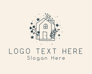 Subdivision - Flower House Garden logo design