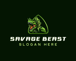 Jurassic Dinosaur Beast logo design