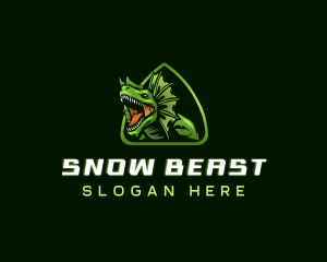 Jurassic Dinosaur Beast logo design