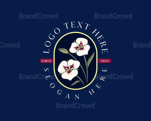 Sego Lily Flower Logo