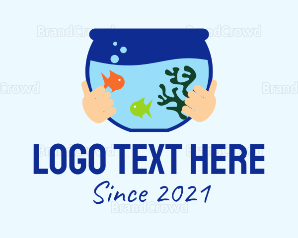 Fish Bowl Aquarium Logo