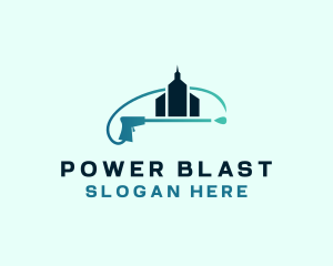 Building Cleaner Power Washing logo design