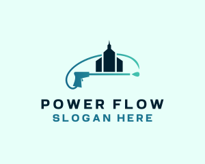 Building Cleaner Power Washing logo design