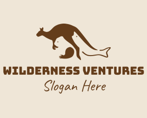 Outback - Australia Wild Animals logo design