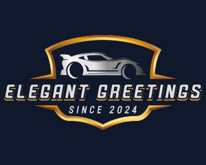 Elegant Car Dealership logo design