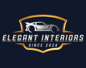 Elegant Car Dealership logo design