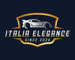 Elegant Car Dealership logo design