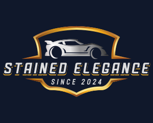 Elegant Car Dealership logo design