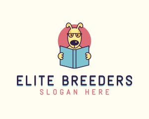 Pet Dog Book logo design