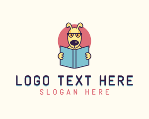 Veterinarian - Pet Dog Book logo design